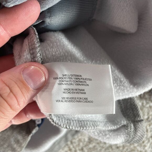 Orvis Jacket Mens Extra Large Grey Blue Full Zip Polyester Adult Zip Pockets - Picture 9 of 13